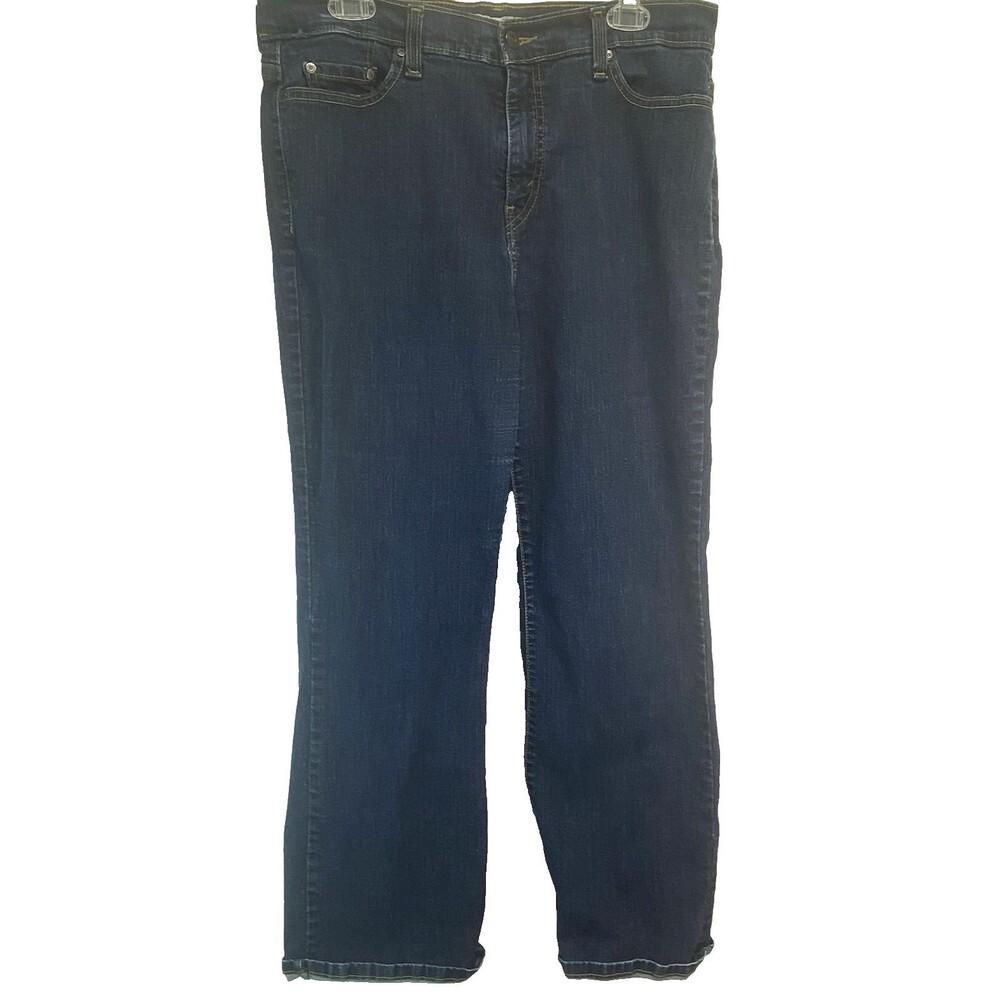 Levi's Jeans Bootcut 512 Denim Jeans Women 18 M Perfect Slimming Blue Stretch